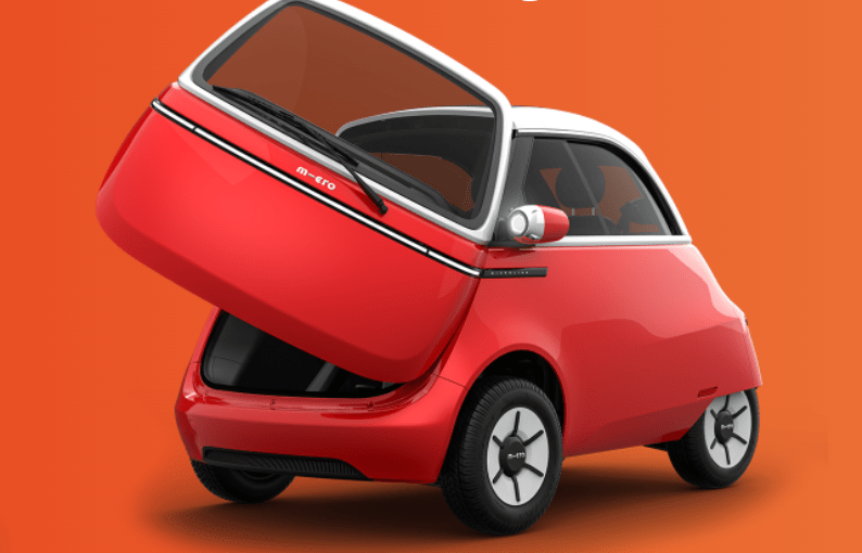 New Microlino Tiny Electric Car Pioneer