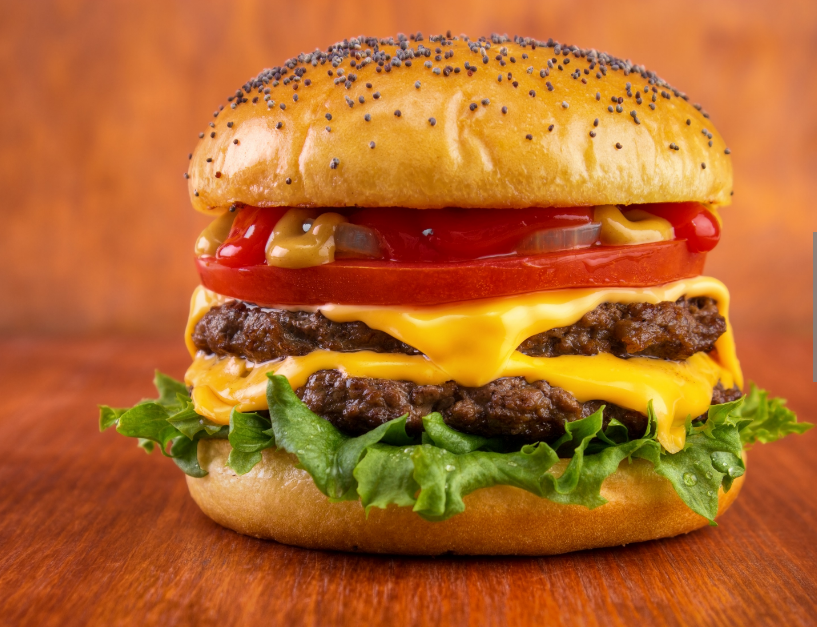 False Meat Burger: 
